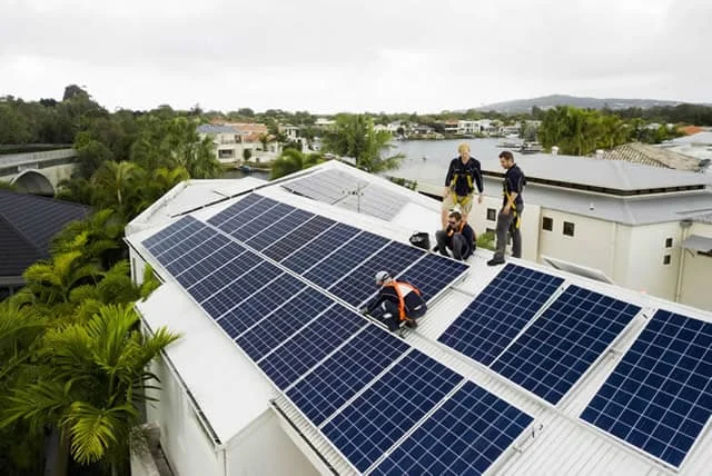 Solar Panels on Noosa Home
