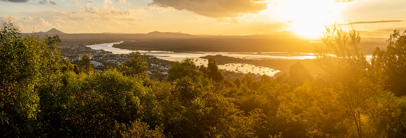 Panoramic View of Noosa