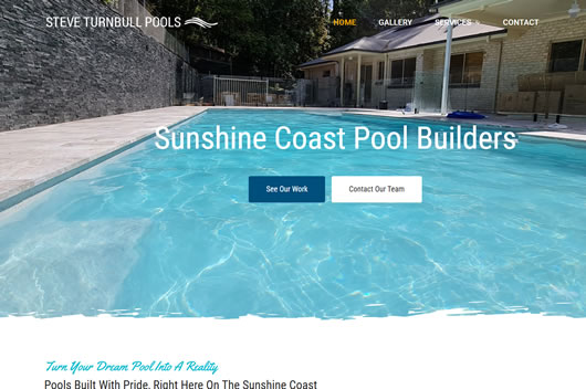 Noosa Pool Builder Steve Turnbull