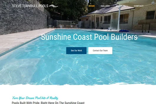 Noosa Pool Builder Steve Turnbull